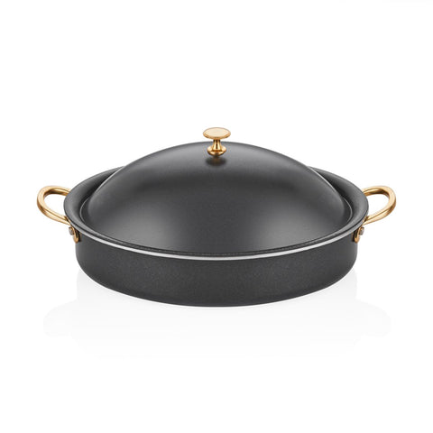 ABM Black Pearl Oval Casserole 25x17x06cm(A 118OC 25)