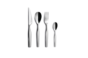 Comas 16 Table Top Pieces Edelweis 18/10 6mm Stainless Steel Silver(9782)