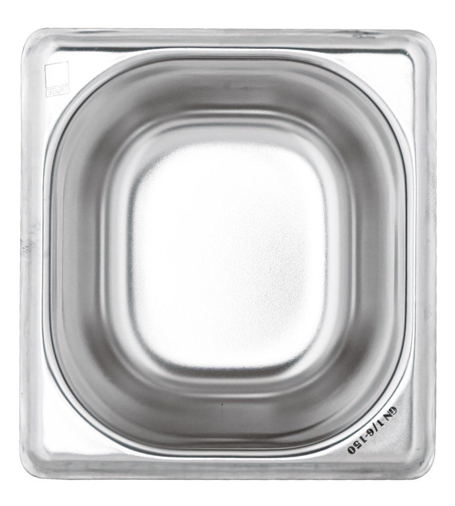 KAPP HS Gastro Food Pan 1/6 7x6.5" - 8" 31016200 (Pack of 20)