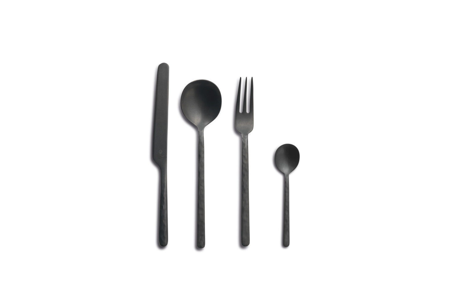 Comas 16 Table Top Pieces Kodai Vintage 3mm 18/10 Stainless Steel Black(9796)