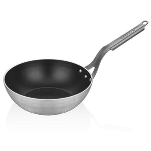 ABM Lazzetti Satina Round Wok Pan 36cm (A 112WK 36)