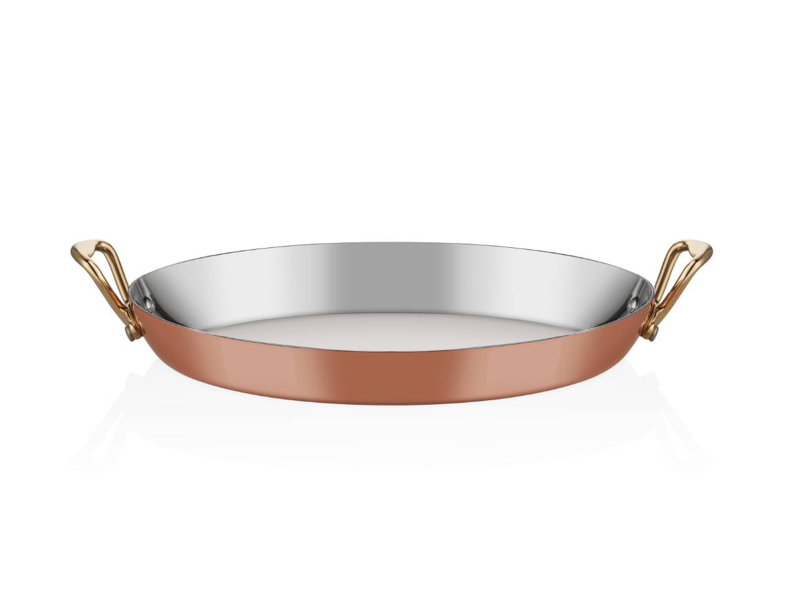 ABM Multi Metal Copper Oval Dish 30cm (A 101OV 30)