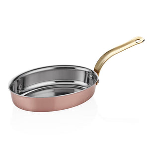 ABM Multi Metal Copper mini Oval Pan 11x17CM (A 101OT 17)