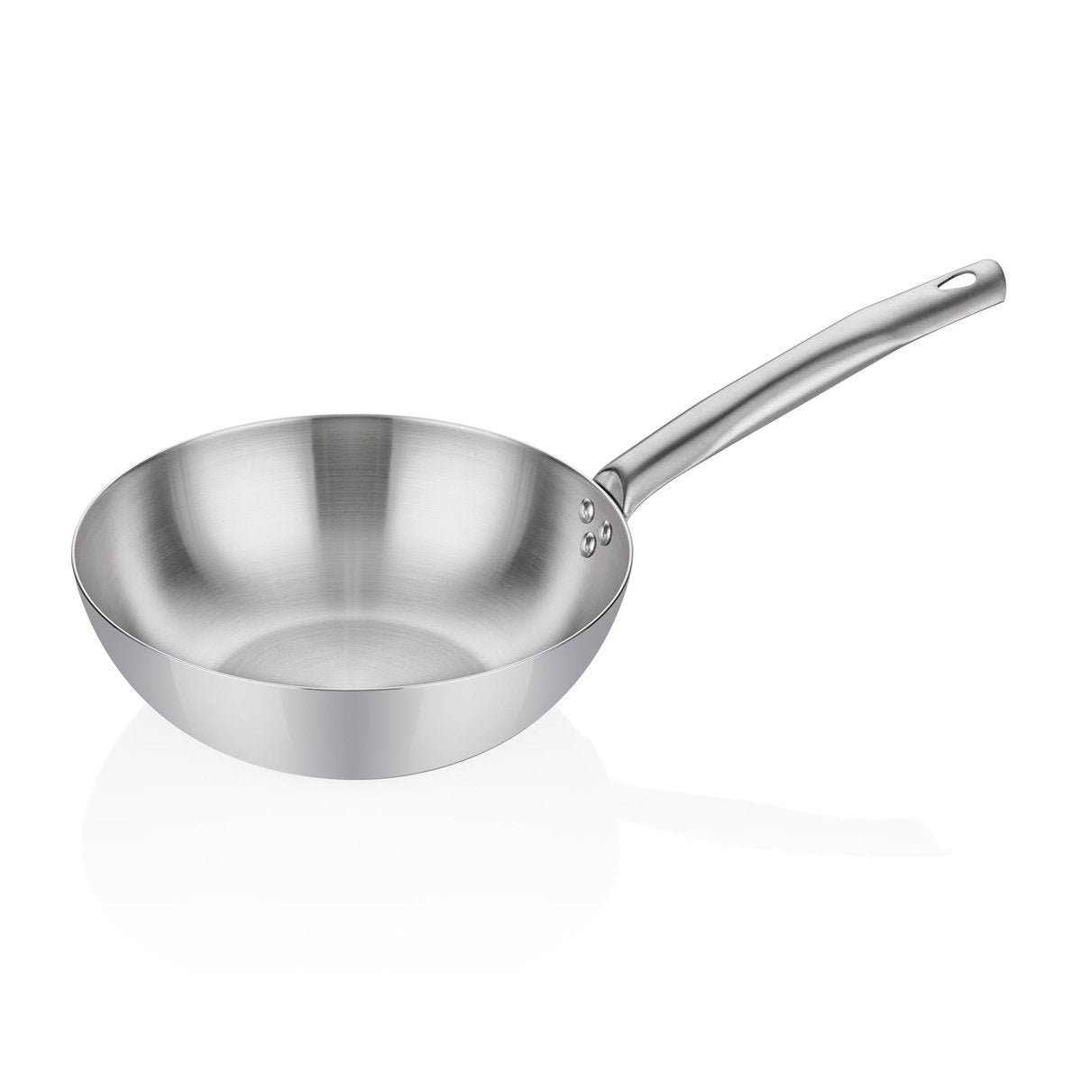 ABM Multi Metal Steel Mini Round Wok Pan 28cm (A 104WK 28)