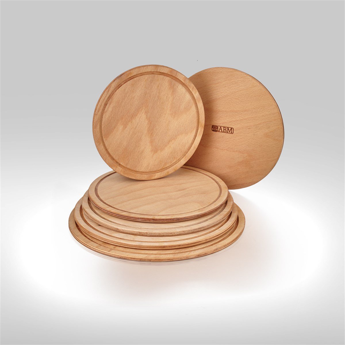 ABM Round Pizza Serving Board 34cm (A 100 34)