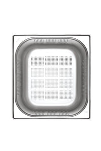 KAPP HS Gastro Perforated Food Pan 1/2 13x10" - 6" 30912150  (Pack of 10)