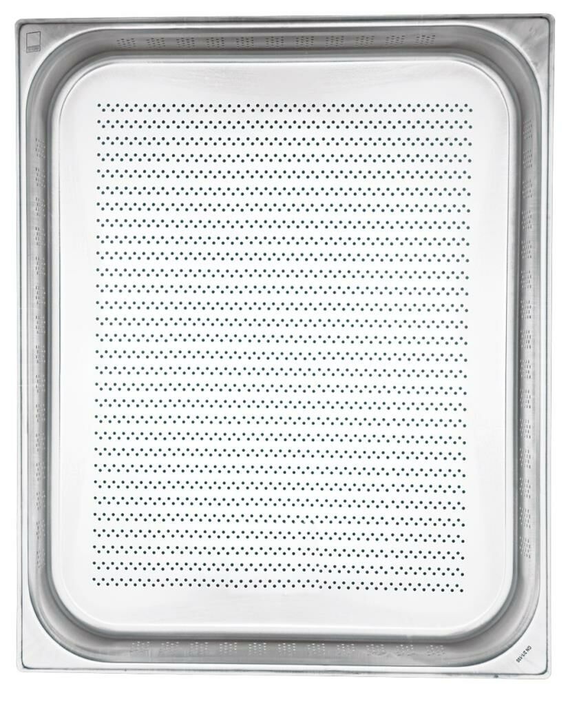 KAPP HS Gastro Perforated Food Pan 2/1 25x20" - 1.5" 30921040 (Pack of 10)