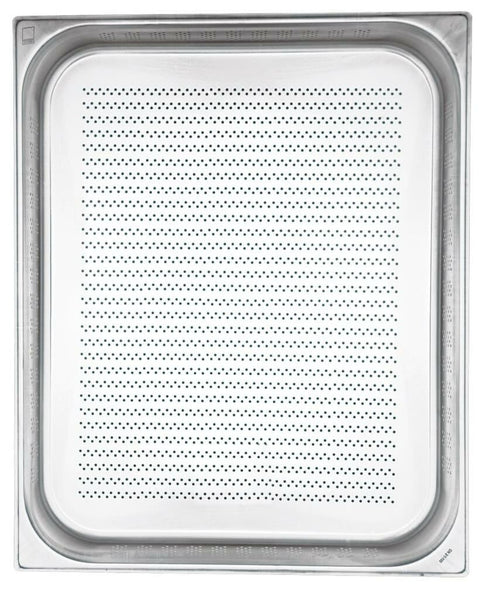 KAPP HS Gastro Perforated Food Pan 2/1 25x20" - 0.7" 30921020 (Pack of 10)