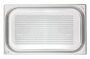 KAPP HS Gastro Perforated Food Pan 1/1 20x13" - 0.7" 30911020 (Pack of 15)