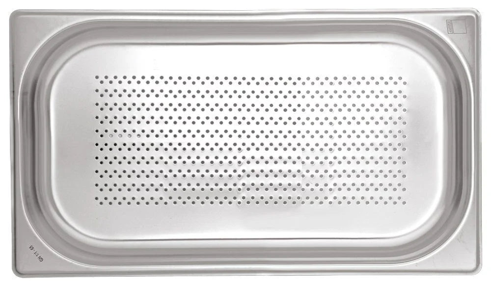 KAPP HS Gastro Perforated Food Pan 1/4 10.5x6.5" - 2.5" 30914065 (Pack of 30)