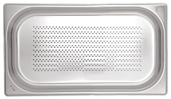 KAPP HS Gastro Perforated Food Pan 1/4 10.5x6.5" - 2.5" 30914065 (Pack of 30)