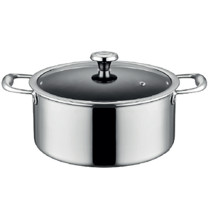 ABM Silver Star Elite Round Shallow Casserole 30cm (A 125CS 30)