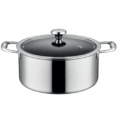 ABM Silver Star Elite Round Shallow Casserole 30cm (A 125CS 30)