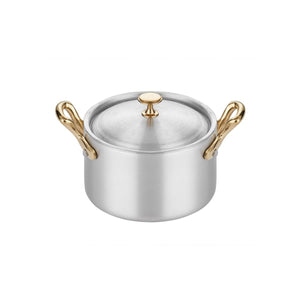 ABM White Pearl Mini Round Casserole 12cm (A 119TM 12)