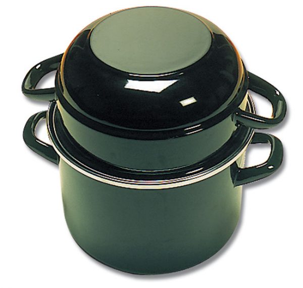 Matfer Bourgeat Mussel Pot With Lid for Empty Shells 7 3/4" (070973)