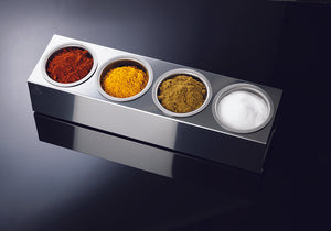 Matfer Bourgeat Spices Roll’box 4 Bowl Set 017084