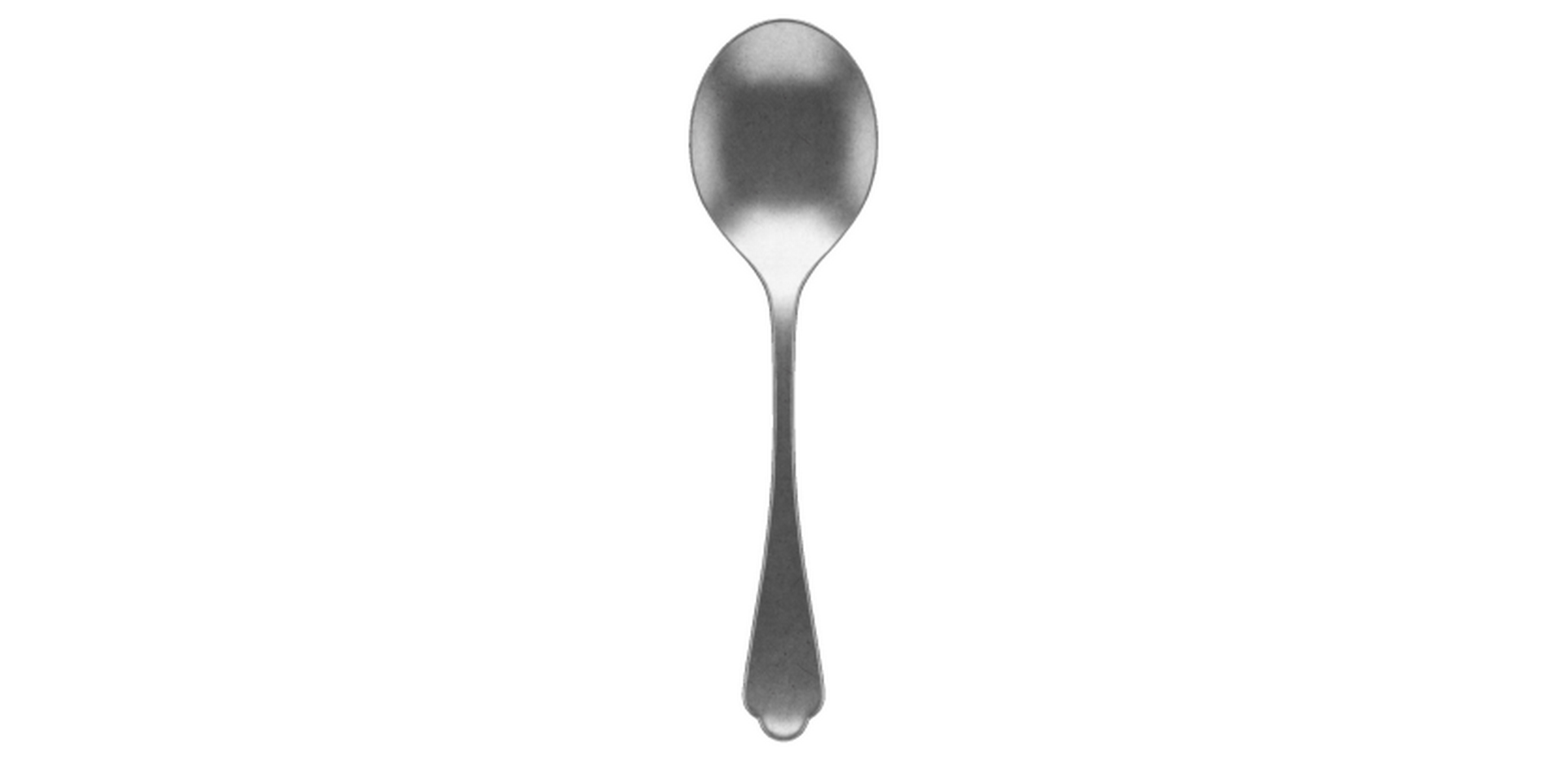 Dolce Vita Pewter Soup Spoon By Mepra Pack of 12 (10661135)