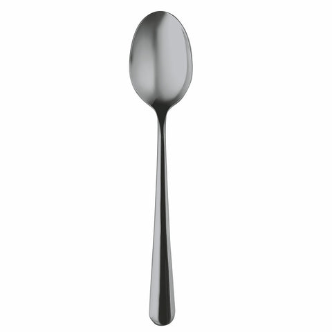 European Size Table Spoon Stoccolma Oro Nero By Mepra (Pack of 12) 10711101ON