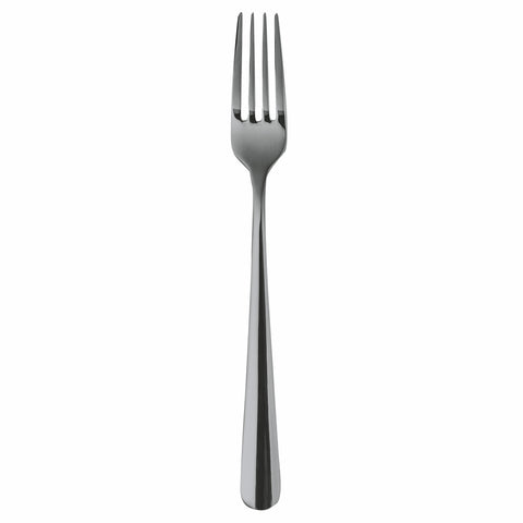 Table Fork Stoccolma Oro Nero By Mepra (Pack of 12) 10711102ON