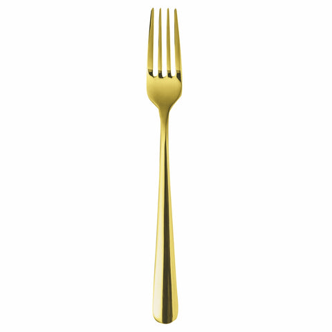 Stoccolma Oro Table Fork By Mepra (Pack of 12) 10711102O