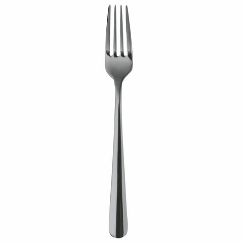 Stoccolma Salad Fork Oro Nero By Mepra (Pack of 12) 10711105ON