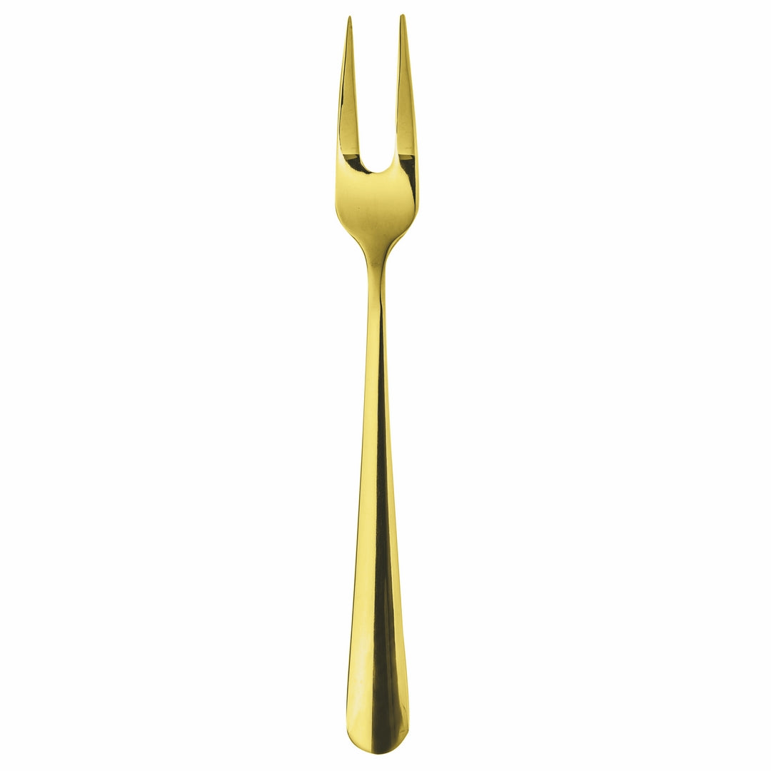 Stoccolma Serving Fork Oro By Mepra (Pack of 12) 10711111O