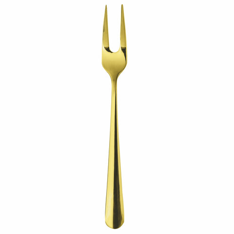 Stoccolma Serving Fork Oro By Mepra (Pack of 12) 10711111O