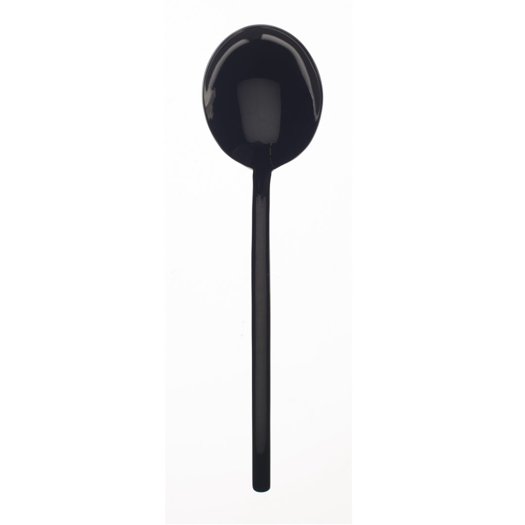 European Size Table Spoon Due Oro Nero By Mepra (Pack of 12) 10861101