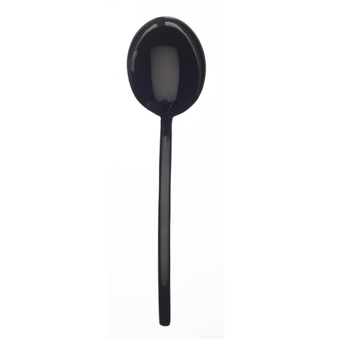 Serv. Spoon Due Oro Nero By Mepra  (Pack of 12) 10861110