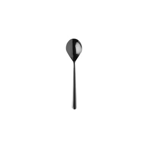 Soup Spoon Linea Oro Nero By Mepra (Pack of 12) 10871135