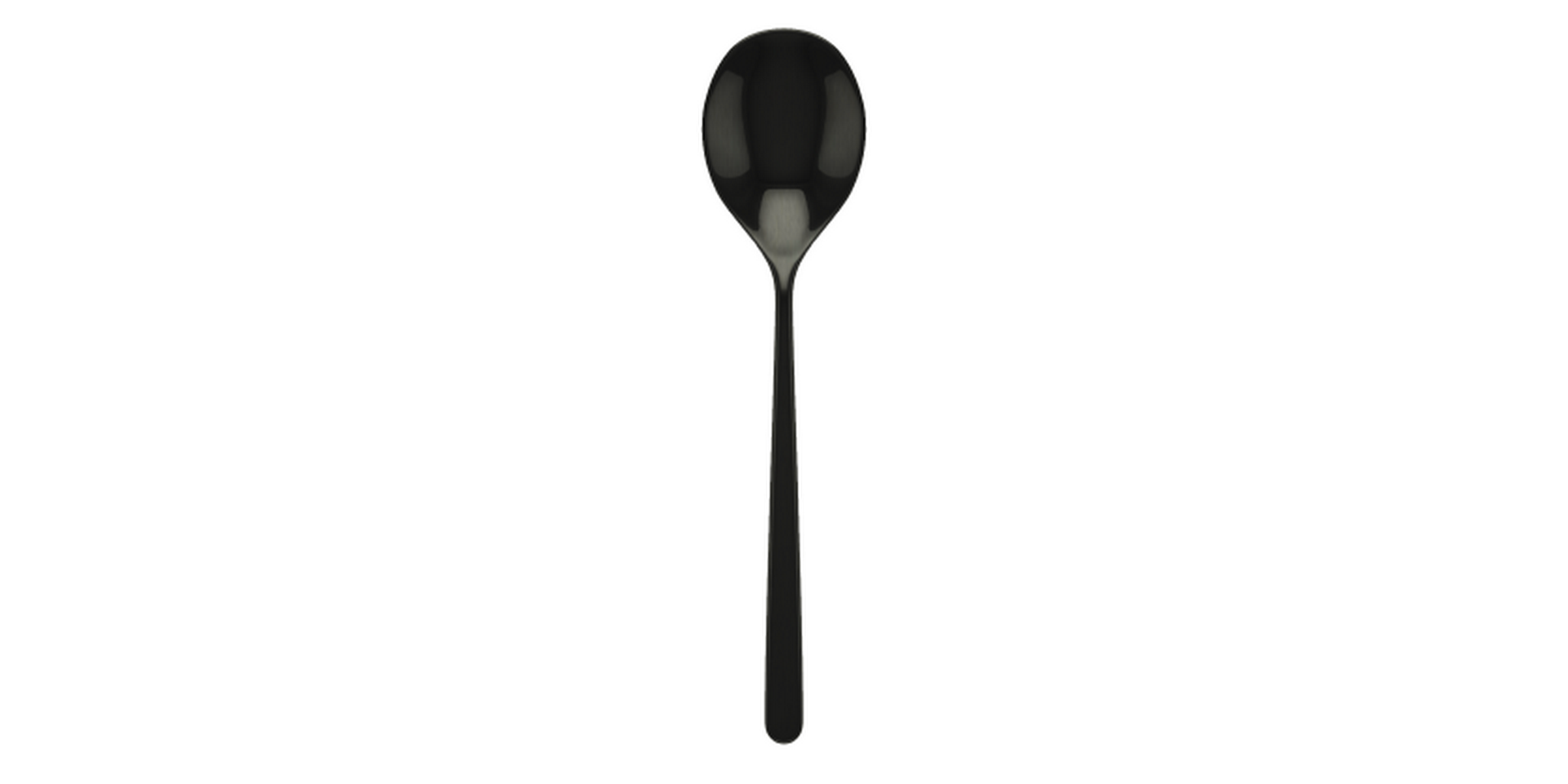 Gourmet Spoon Linea Oro Nero By Mepra10871139 (Pack of 12)