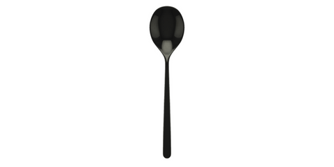 Gourmet Spoon Linea Oro Nero By Mepra10871139 (Pack of 12)