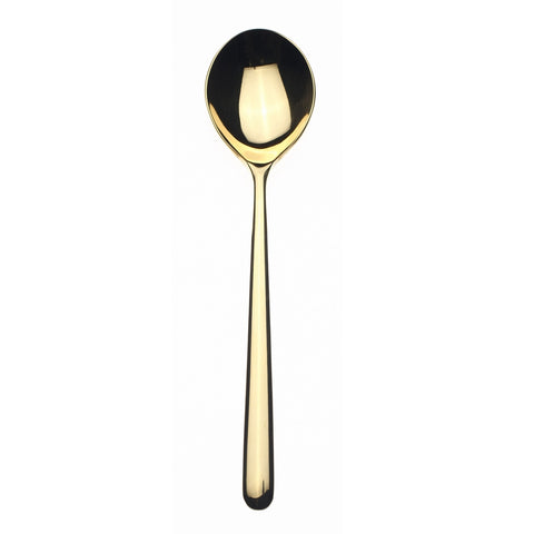 European Size Table Spoon Linea Oro By Mepra (Pack of 12) 10891101