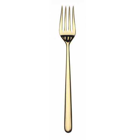 Salad Fork Linea Oro By Mepra (Pack of 12) 10891105