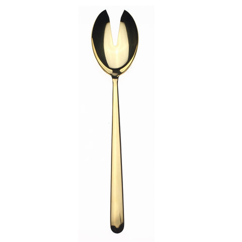 Serv.Salad Fork Linea Oro By Mepra (Pack of 12) 10891123