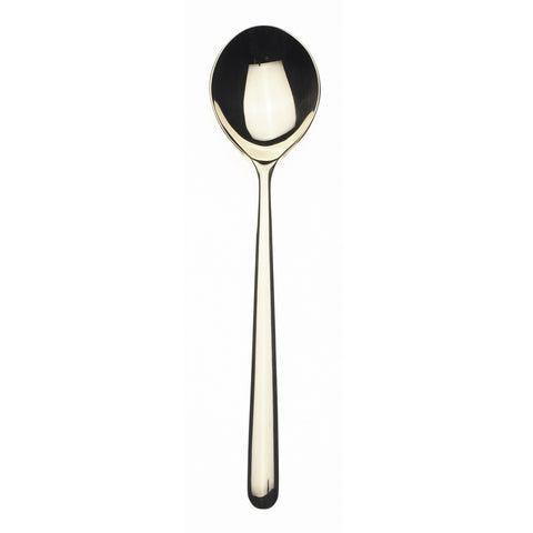 Champagne European Size Table Spoon Linea By Mepra (Pack of 12) 10931101