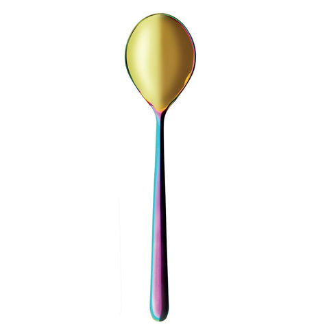 Rainbow European Size Table Spoon Linea By Mepra Pack of 12 (10991101)