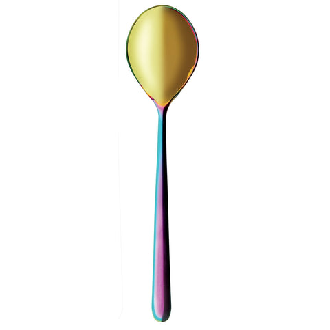 Rainbow Serving Spoon Linea By Mepra Pack of 12 (10991110)