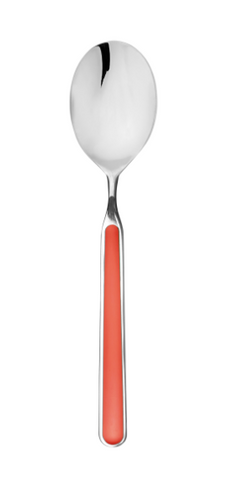 Mepra New Coral Fantasia Us Size Table Spoon Eu Dessert Spoon  Pack of 12 (10C71104)