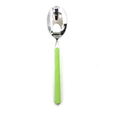 Mepra European Size Table Spoon Acid Green Fantasia Pack of 12 (10E61101)