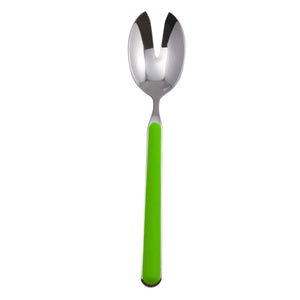 Salad Spoon Acid Green Fantasia By Mepra Pack of 12 (10E61123)