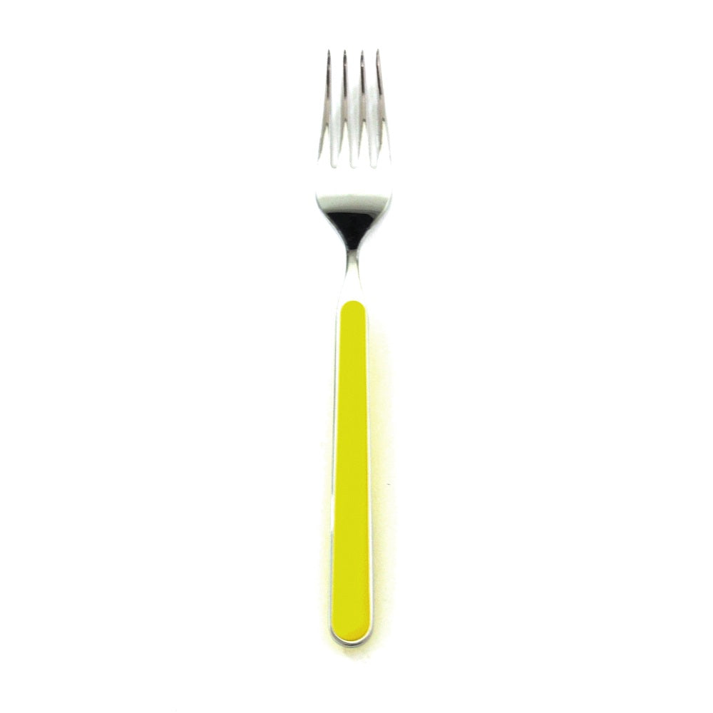 Mepra Salad Fork Yellow Fantasia Pack of 12 (10G61105)