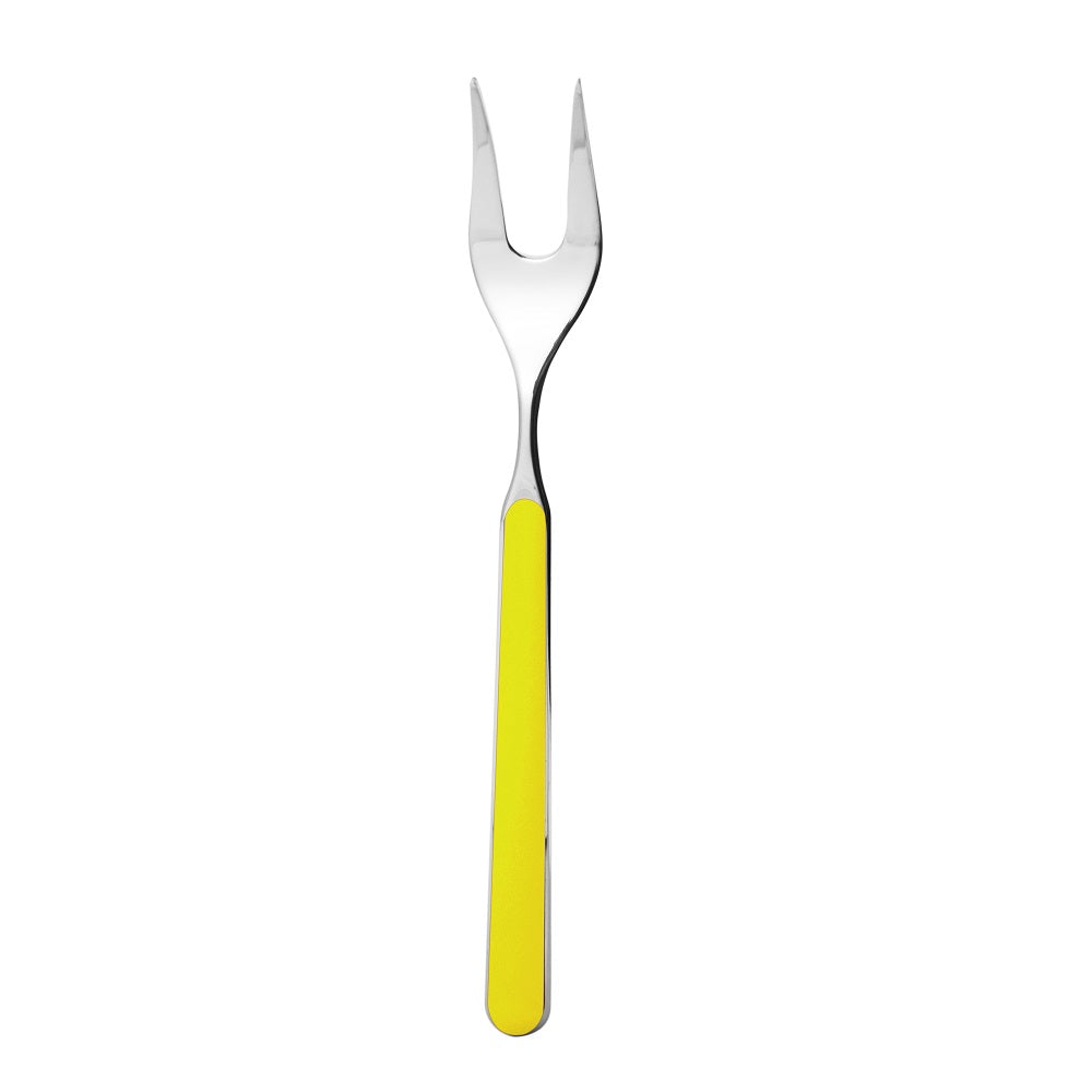 Mepra Serving Fork Yellow Fantasia Pack of 12 (10G61111)