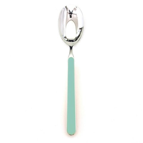 Salad Spoon Olive-Green Fantasia By Mepra Pack of 12 (10Q71122)