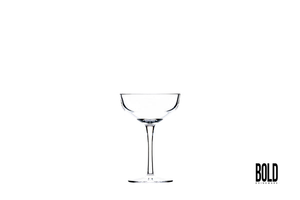 Hospitality Brands Bold Drinkware Revel Coupe  Glass 8Oz. 1dz/cs (HUF100-012)