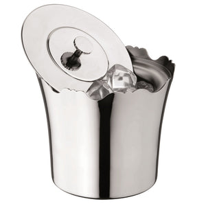 Insulated Ice Bucket With Lid Dolce Vita Pewter by Mepra (20084504)