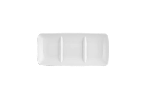 VISTA ALEGRE  Asia	Tray 3 Compartments  White - Item 21134685