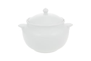 VISTA ALEGRE  Bragança White Turren W/ Lid - Item (22000061)