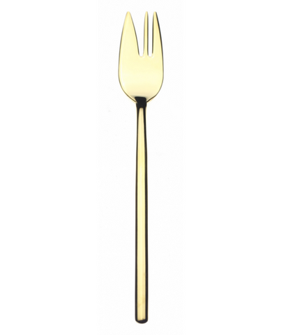 Cake/Oyster Fork Due Oro  By Mepra (Pack of 12) 10881115