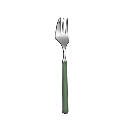 Cake/Oyster Fork Green Fantasia By Mepra Pack of 12 (10V61115)